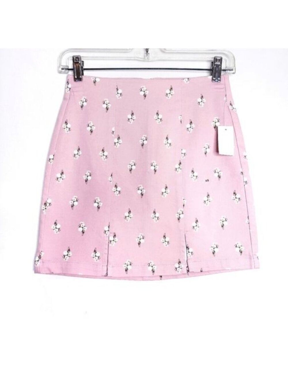 Aeropostale Pink Daisy Flower Print Floral Mini Skirt Women's Size XS New NWT